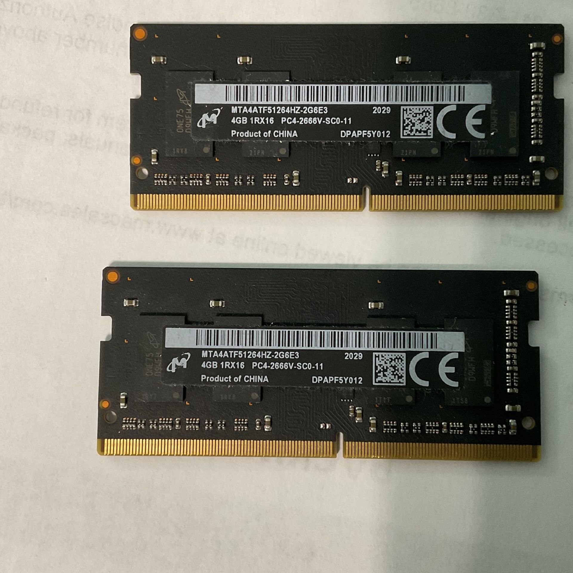 iMac Memory , 8 GB.