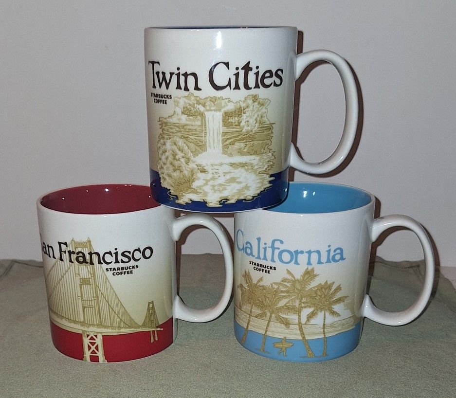 Starbucks Assortment Of Collectible Places - $10.00 EACH