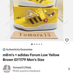 adidas Forum Low 84 x M&MS Yellow