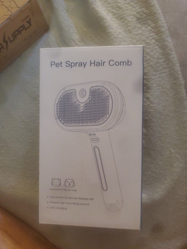 Pet Spray Hair Comb