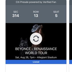 Beyoncé Renaissance Tour Las Vegas