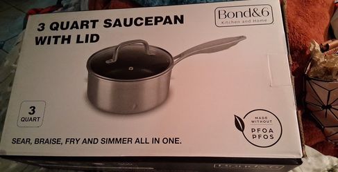 Bond&6 3 Quart Saucepan with Lid