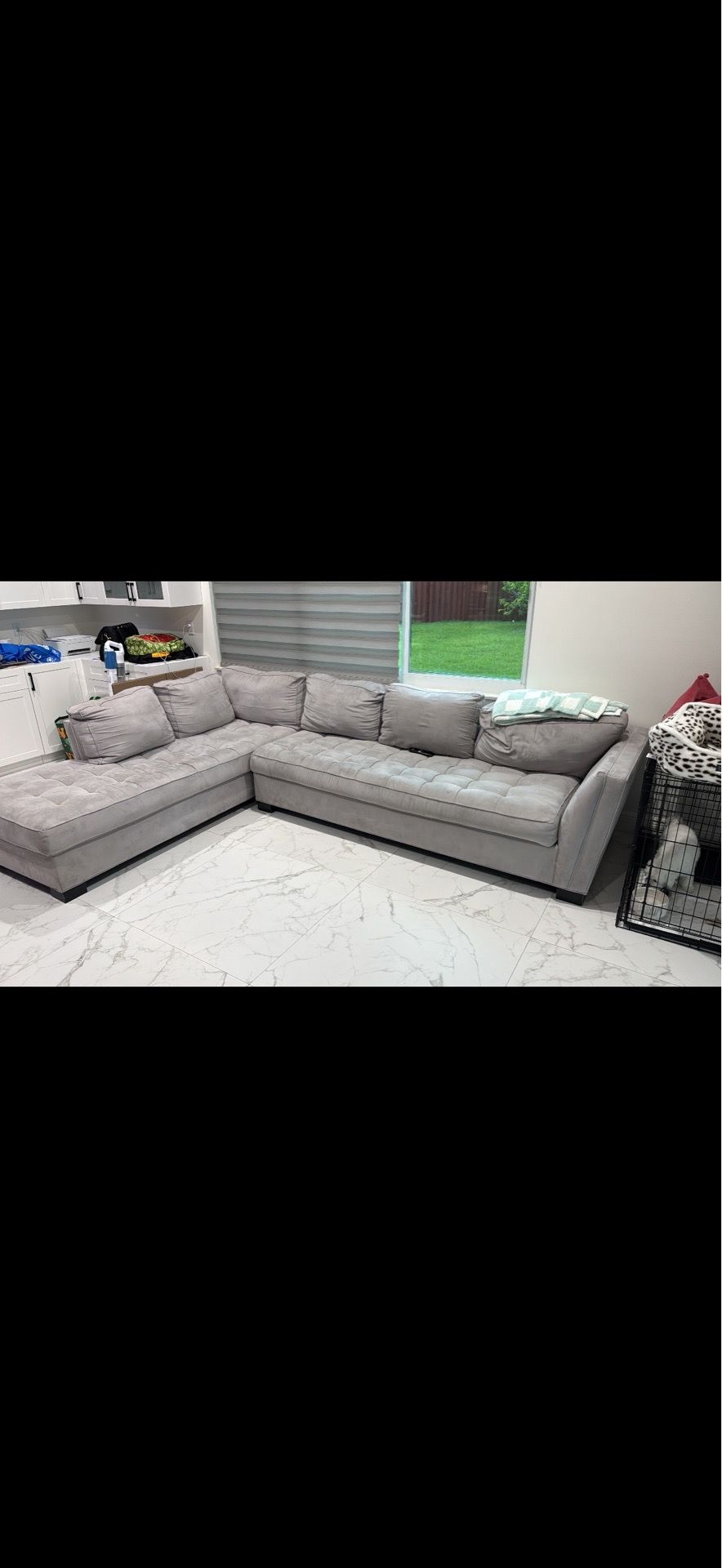 Cindy Crawford sectional