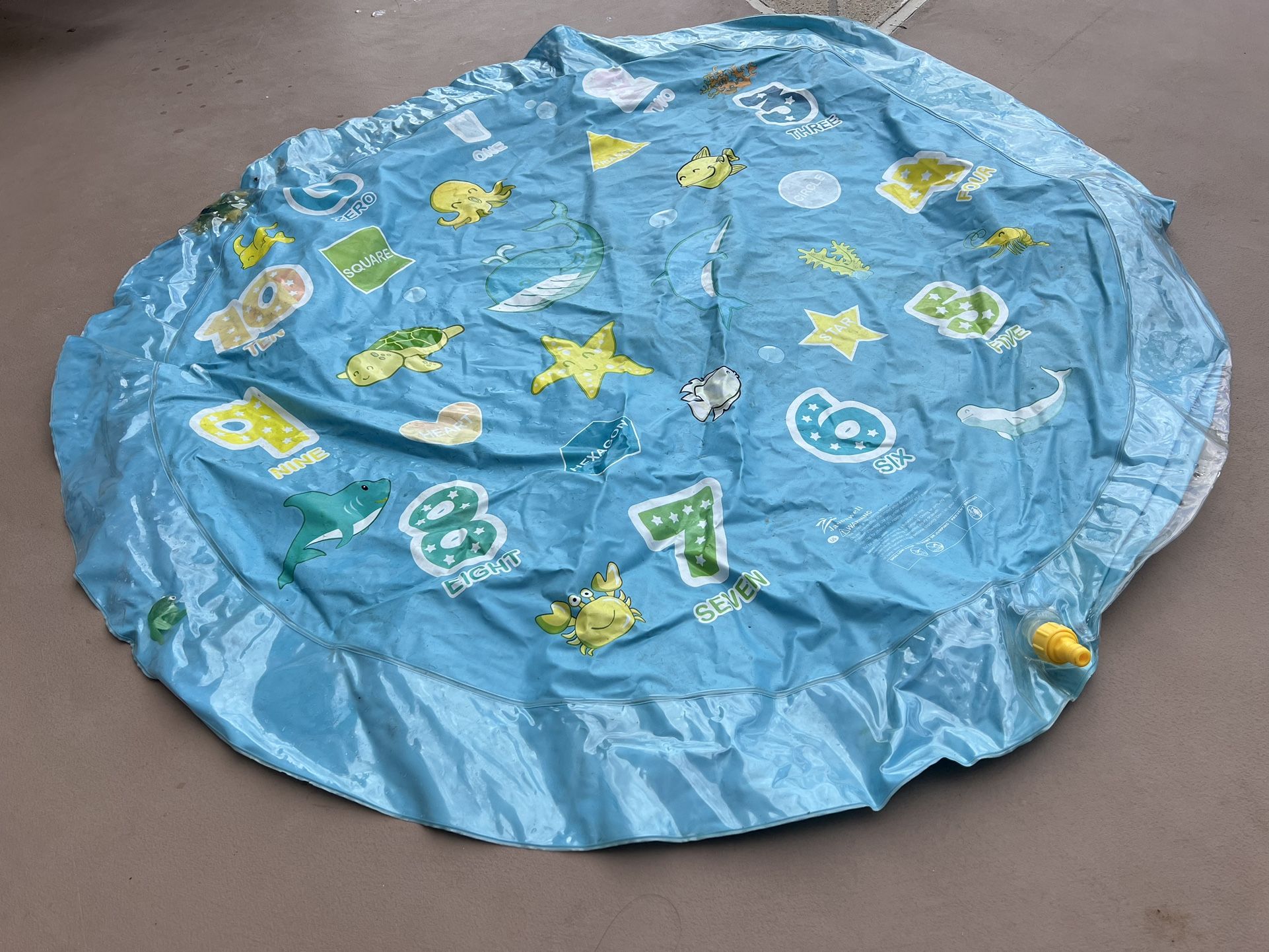 brand new water play mat kids summer