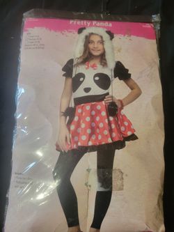 Child PANDA Costume/ Size M 8-10