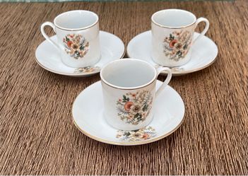Set of 12 Mini coffee cups