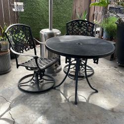 Iron Patio Set
