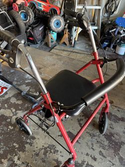 Bicycle And Walker