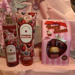 Strawberry Poundcake By Bath And Body Works