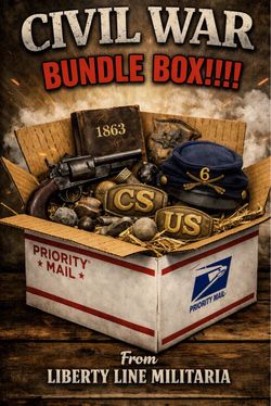 Civil War Antique bundle box! READ DESCRIPTION FOR GARANTEED ITEMS IN THE BOX