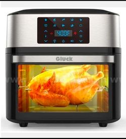 New Other Gluck 20Qt 10-in-1 Air Fryer Oven Combo with Window And Rotisserie Rack
