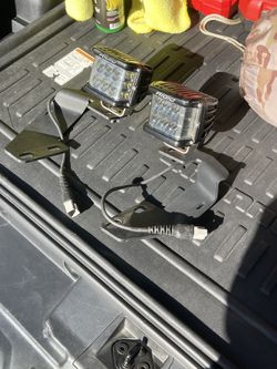 Rigid Flood Lights W/ A-Pillar Mounts