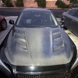 Infiniti Q50 Honeycomb Carbon Fiber Good 