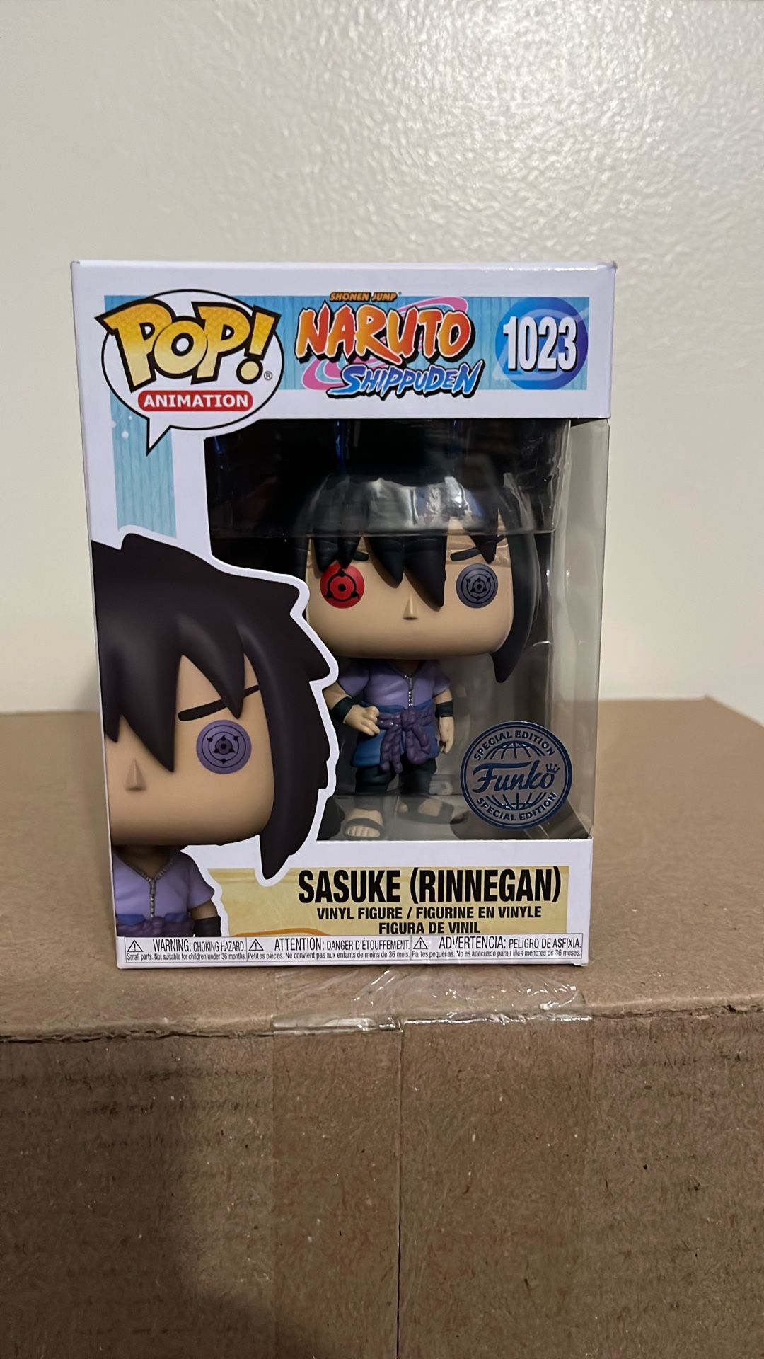 Funko Pop 1023 Naruto Sasuke Rinnegan 
