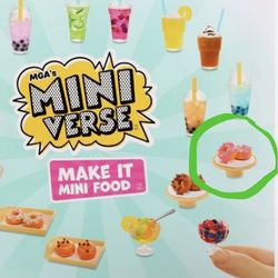 Miniverse Cafe Series 1 Pink Donuts