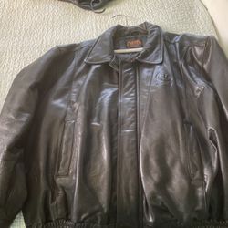 Miller Lite Leather Jacket XXL