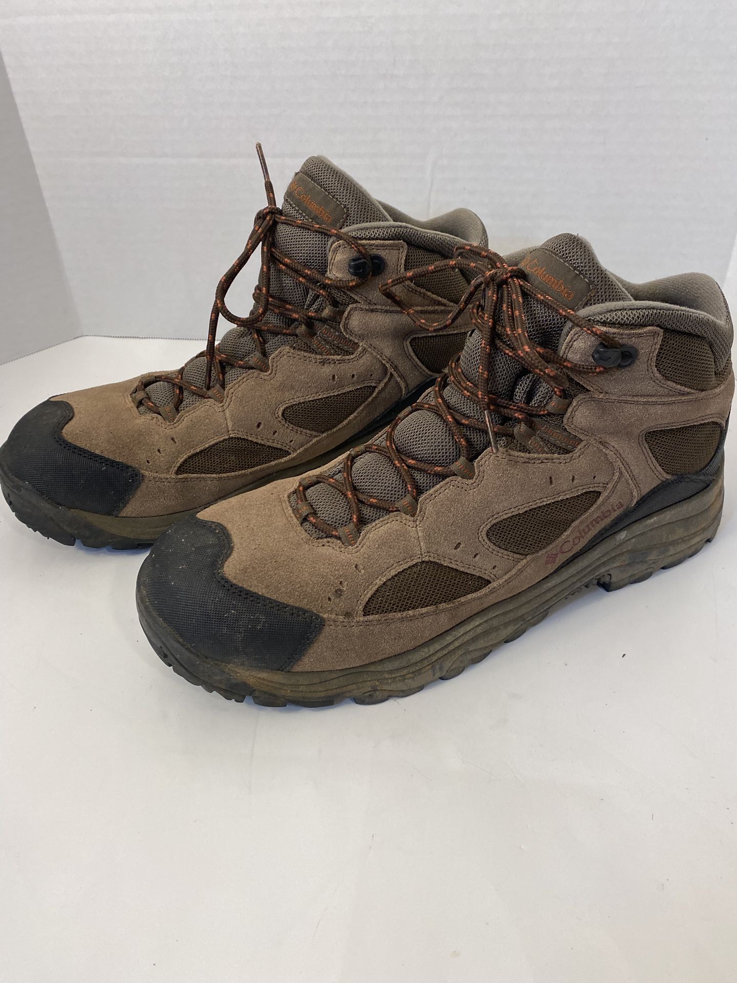 Columbia Trail Men’s Size 14 Hiking Outdoor Boots, Brown; YM3648-255