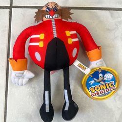 Sonic the Hedgehog Plush Toy EGG MAN Character