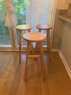 Hard Wood Bar Stools