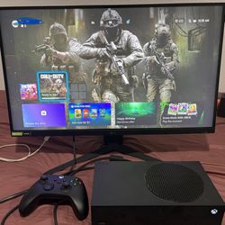 Black Xbox Series S 1tb And 1 Controller 