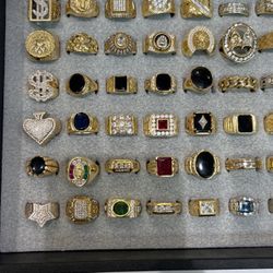 Mens Solid Gold Rings 