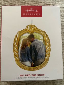 Hallmark keepsake wedding/anniversary ornament
