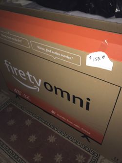 43 Inch Smart Fire Tv Omni Shows Lines 