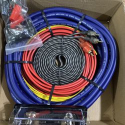 New 4 Gauge Ofc Car Amplifier Wiring Kit $75 Each 