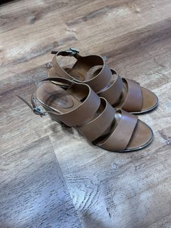Sophia Milano Leather Sandals