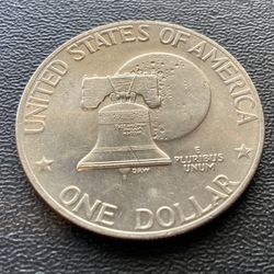 Eisenhower Large Bicentennial 1976 Ike “Silver Dollar” US Coin Coins