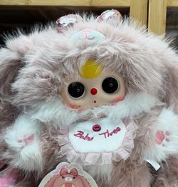 Sugar baby 400% doll strawberry mochi color with boba eyes