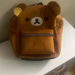 Rilakkuma Fuzzy Mini Backpack