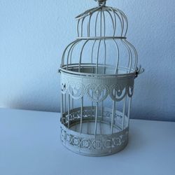 Shabby Chic Birdcage Decor 
