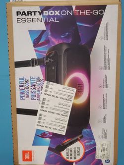 🎧 Let the Party Begin – JBL PartyBox On-The-Go Essential (Brand New) Now from $349 or $1 to Grab It Today! Save $50 with 1-Year Warranty