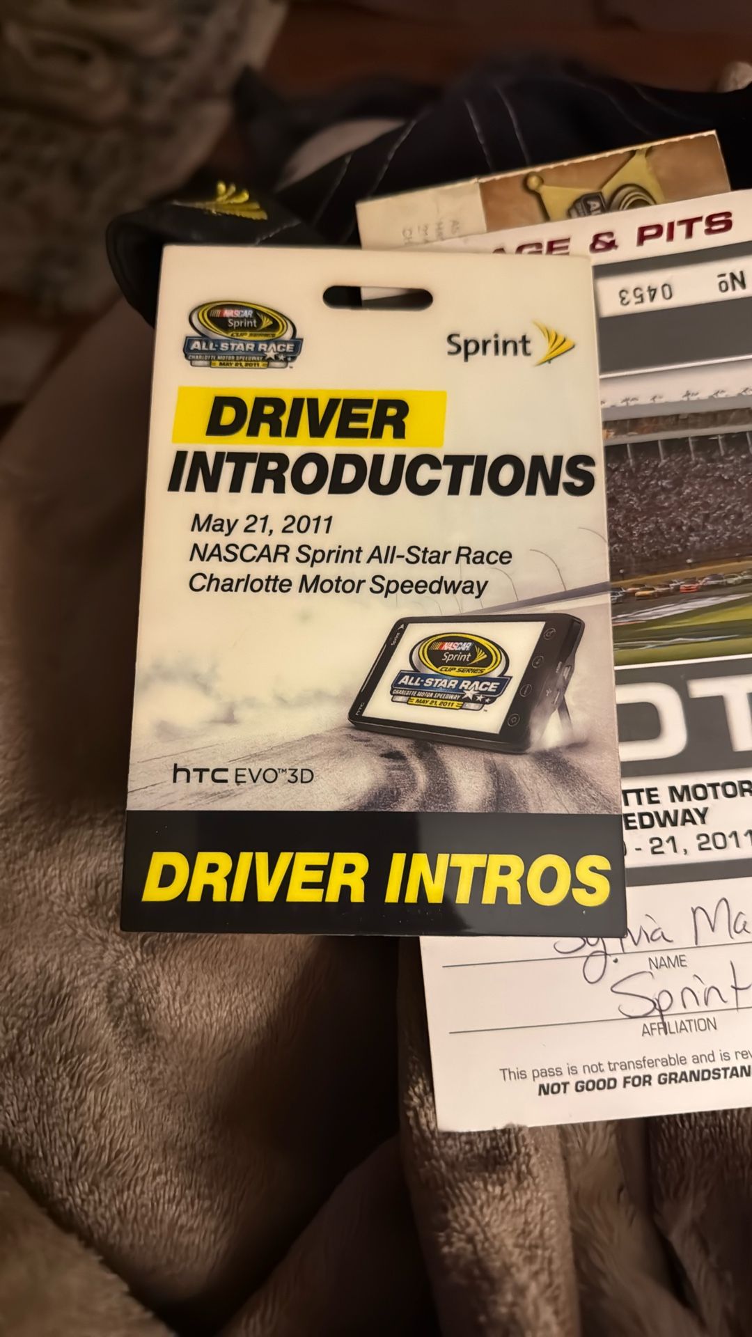 2011 NASCAR Cap With Signatures