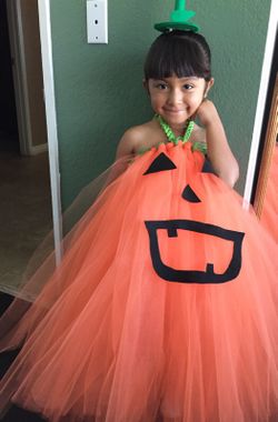Pumkin dress tutu