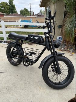 Fat tire e-bike 28mph&70mile ranges