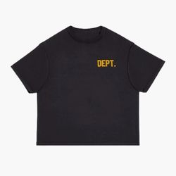 GALLERY DEPT. STUDENT COACH T-SHIRT BLACK