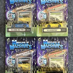 Funline Muscle Machines Import Tuner Die-Cast Cars
