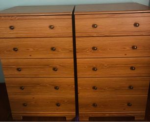 Set of 2 chest of drawers
