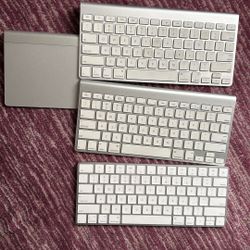 Apple Aluminum Keyboard + Magic Trackpad Bundle – Great Condition