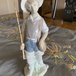 Gone Fishing Lladro Figurine