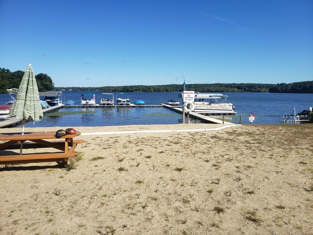 54x30 lot with limited water views on Pachaug Campground and Marina in Griswold, Ct. for Sale in