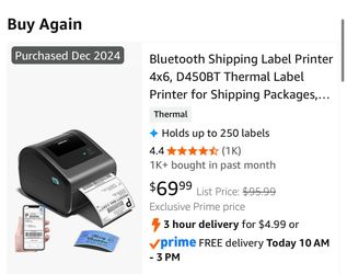 Like New Label Printer