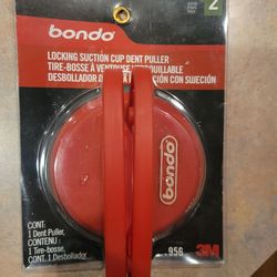 Locking suction cup dent puller