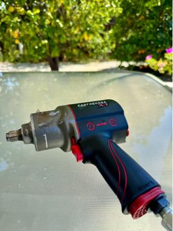 EARTHQUAKE XT 1/2 in. Composite Air Impact Wrench, Twin Hammer, 1200 ft-lbs, Red