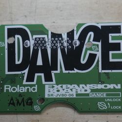 Roland SR-JV80-06 Dance Expansion Board for JV-2080 Synthesizer. used. tested. in a good working order. 