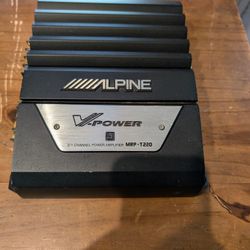 Alpine MRP-T220 Amplifier $40