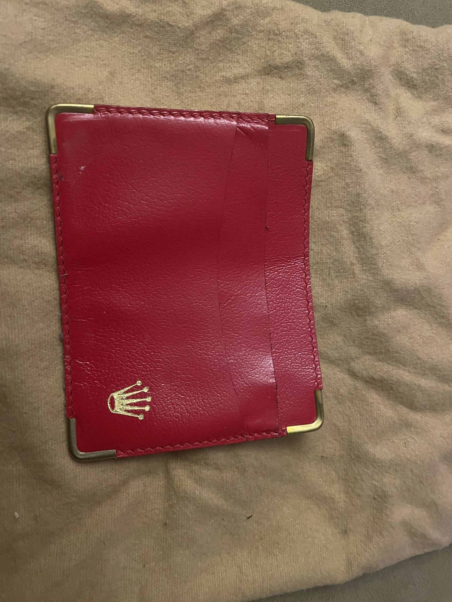 Rolex Vintage Card Wallet