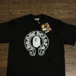 Bape X Chrome Heart Shirt 